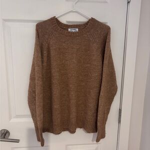 Old Navy Tan Knit Oversized Sweater